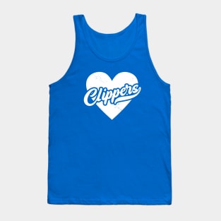 Vintage Clippers School Spirit // High School Football Mascot // Go Clippers Tank Top